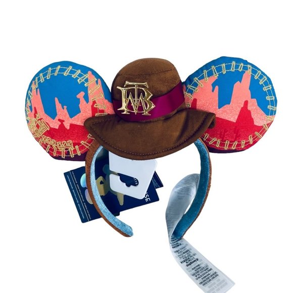 Disney Parks Mickey Mouse Main Attraction Big Thunder Mountain Ears Headband - Picture 8 of 8